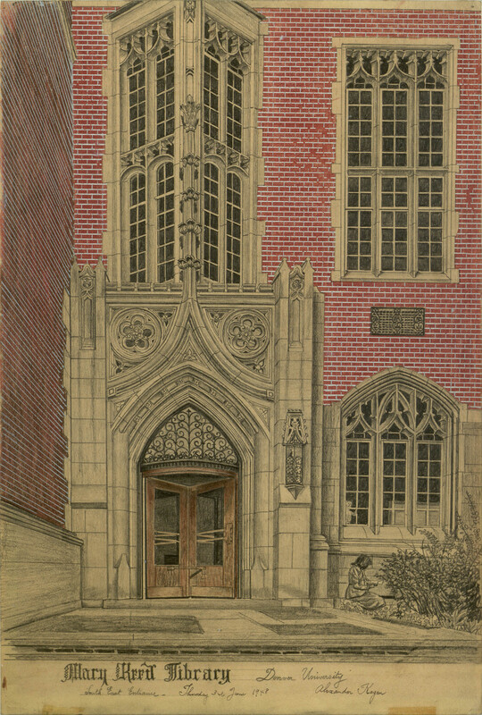 Mary Reed Library Drawing<br /><br />
<br /><br />
