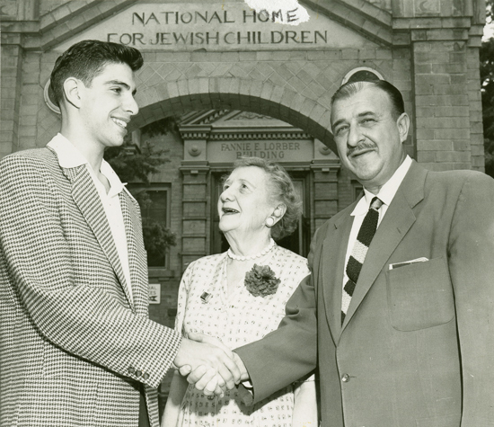 Fannie Lorber at National Home for Jewish Children