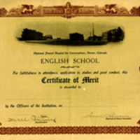 NJH English Certificate